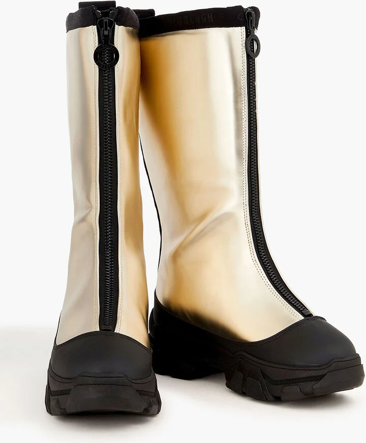 Metallic coated neoprene snow boots - Image 2