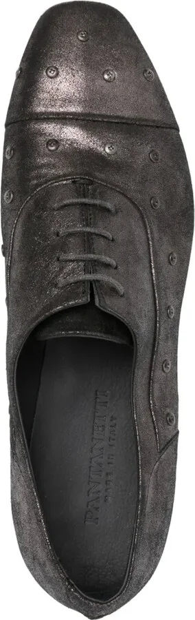 Metallic Derby Shoes - Image 4