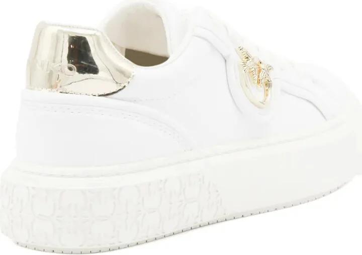 Metallic-Detail Bird-Embellishment Sneakers - Image 4