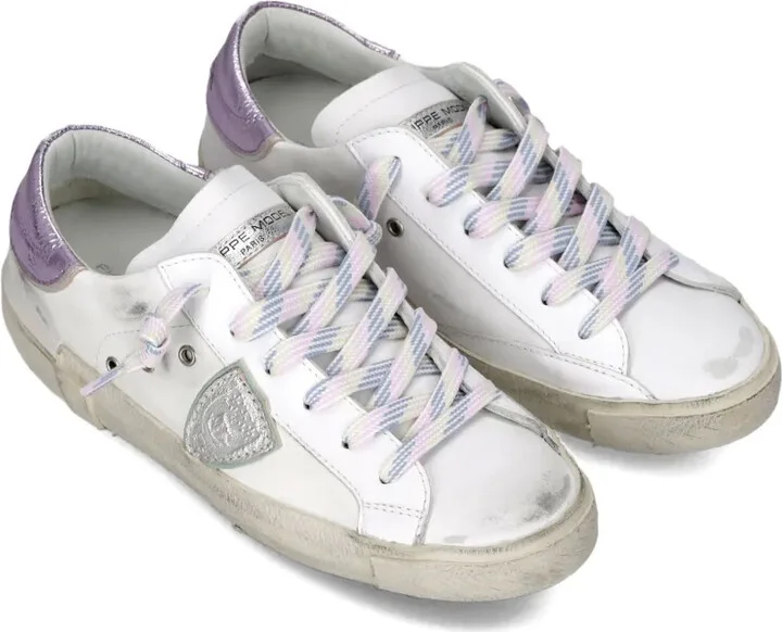 Metallic Distressed Sneakers - Image 2