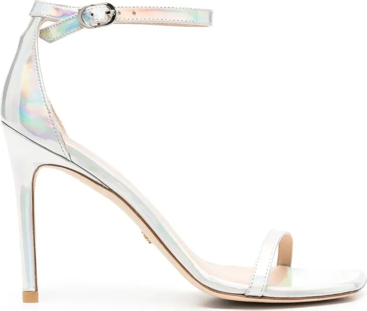 Metallic-Effect 100mm Sandals