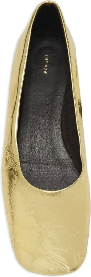 Metallic-Effect Ballet Flats - Image 3
