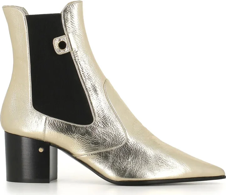 Metallic-Effect Boots