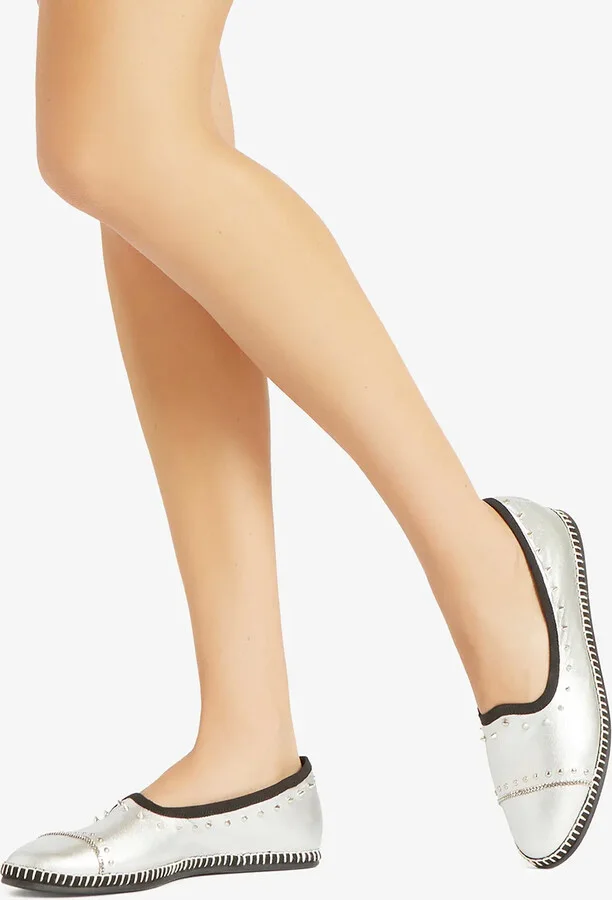 Metallic-Effect Loafers - Image 5