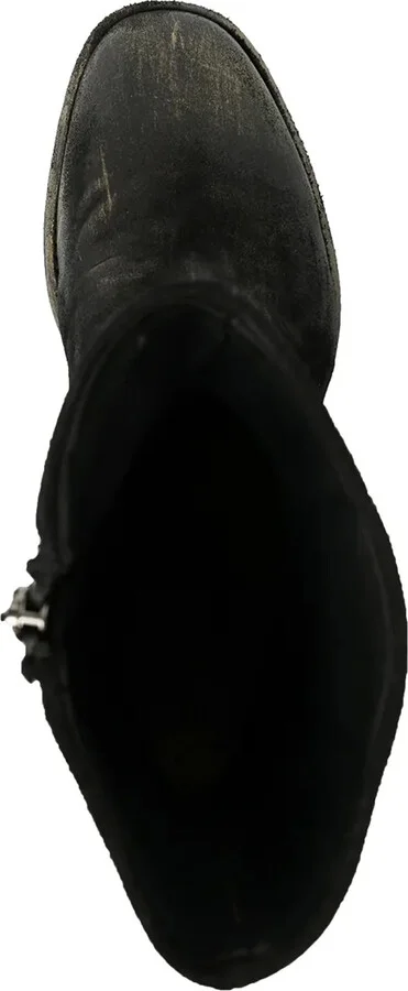 Metallic-Effect Mid-Calf Boots - Image 4
