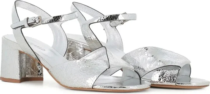 Metallic-Effect Sandals - Image 2
