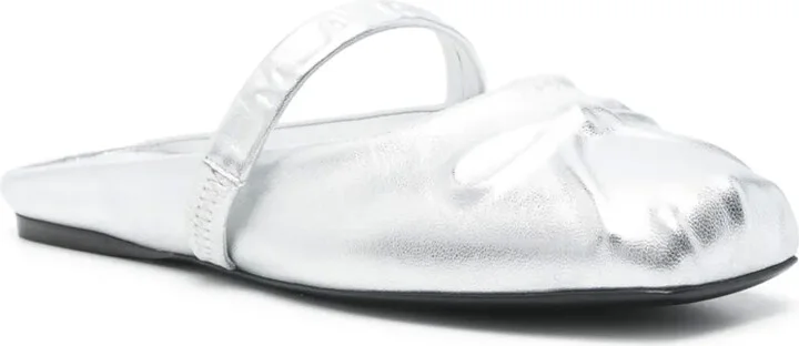 Metallic-Effect Slippers - Image 2