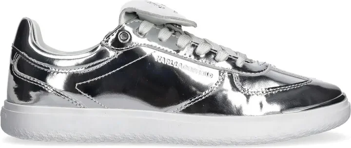 Metallic-Effect Sneakers