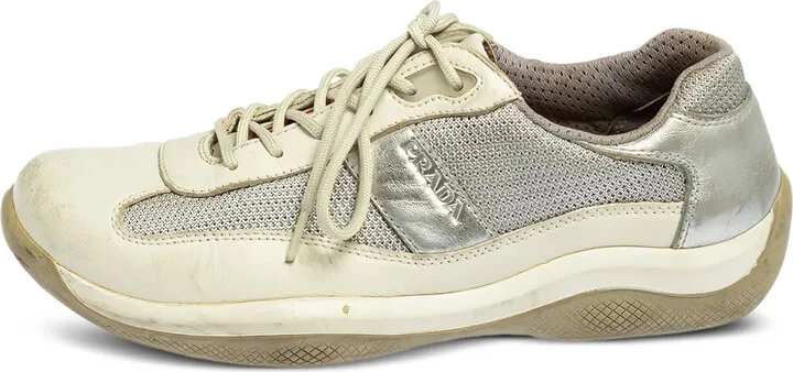 Metallic-Effect Sneakers