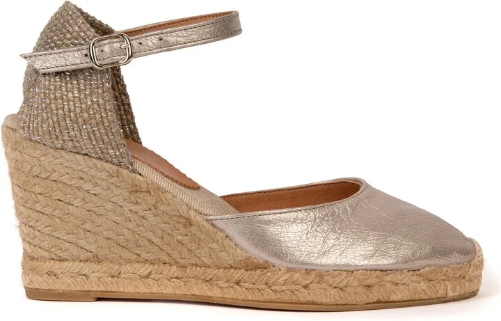 Metallic Espadrille Wedge - Image 3