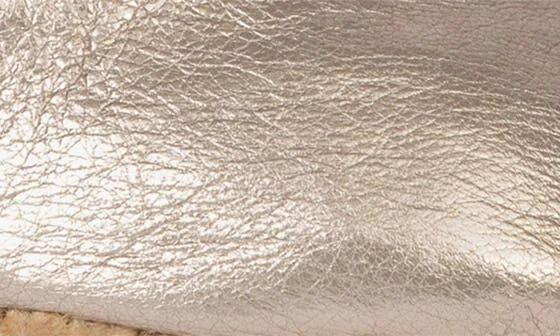 Metallic Espadrille Wedge - Image 6