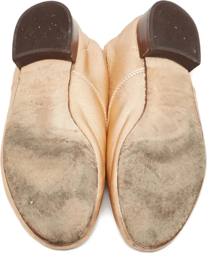 metallic-finish Oxford shoes - Image 4