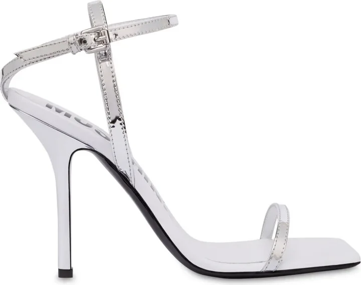 Metallic-Finish Sandals