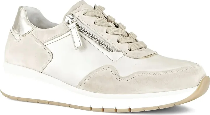 Metallic-Finish Suede Sneakers - Image 2