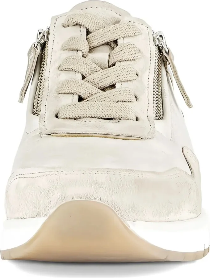 Metallic-Finish Suede Sneakers - Image 4