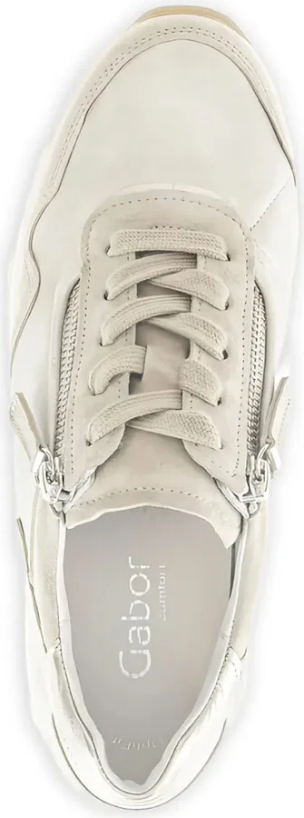 Metallic-Finish Suede Sneakers - Image 5