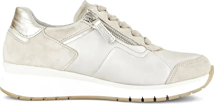 Metallic-Finish Suede Sneakers