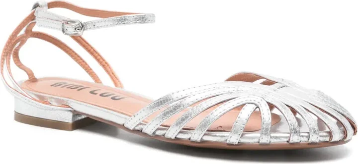 Metallic Flat Pumps - Image 2