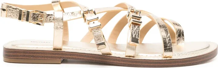 Metallic Flat Sandals