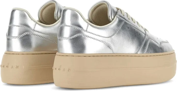 Metallic Flatform Sneakers - Image 3