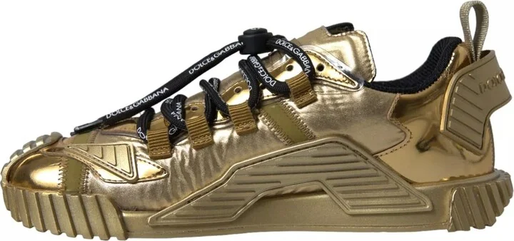 Metallic Gold NS1 Low Top Women's Shoes Women's Sneakers (Pre-Owned) - Image 5