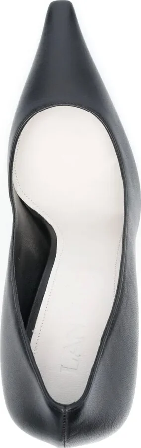 Metallic-Heel Pointed-Toe Pumps - Image 4