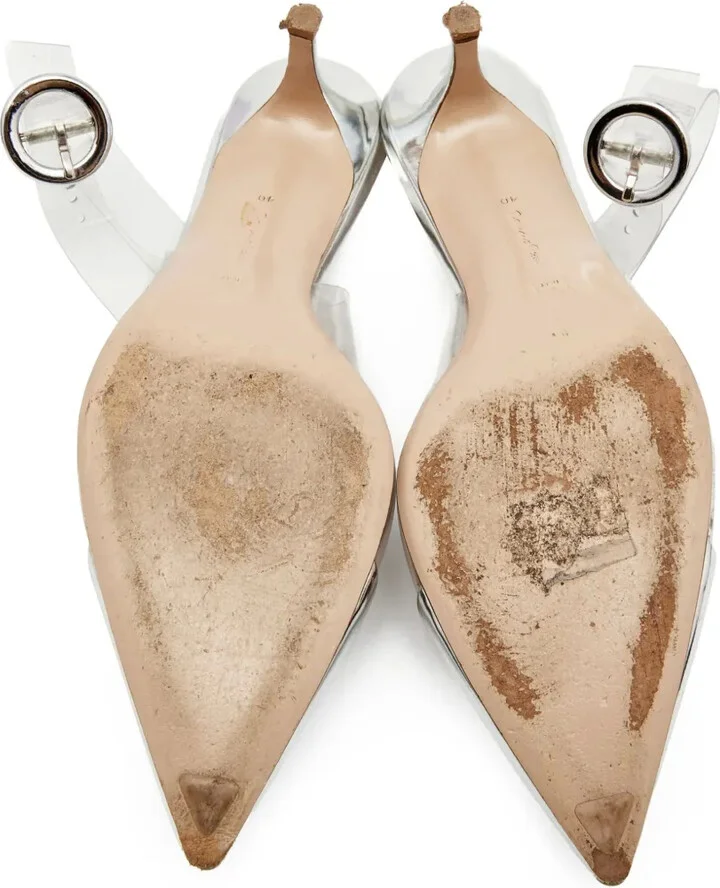 Metallic Heeled Pumps - Image 5