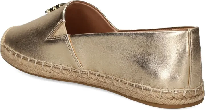 Metallic Leather Espadrilles - Image 3