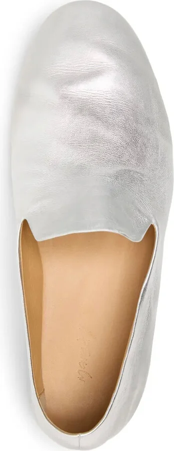 Metallic-Leather Loafers - Image 3
