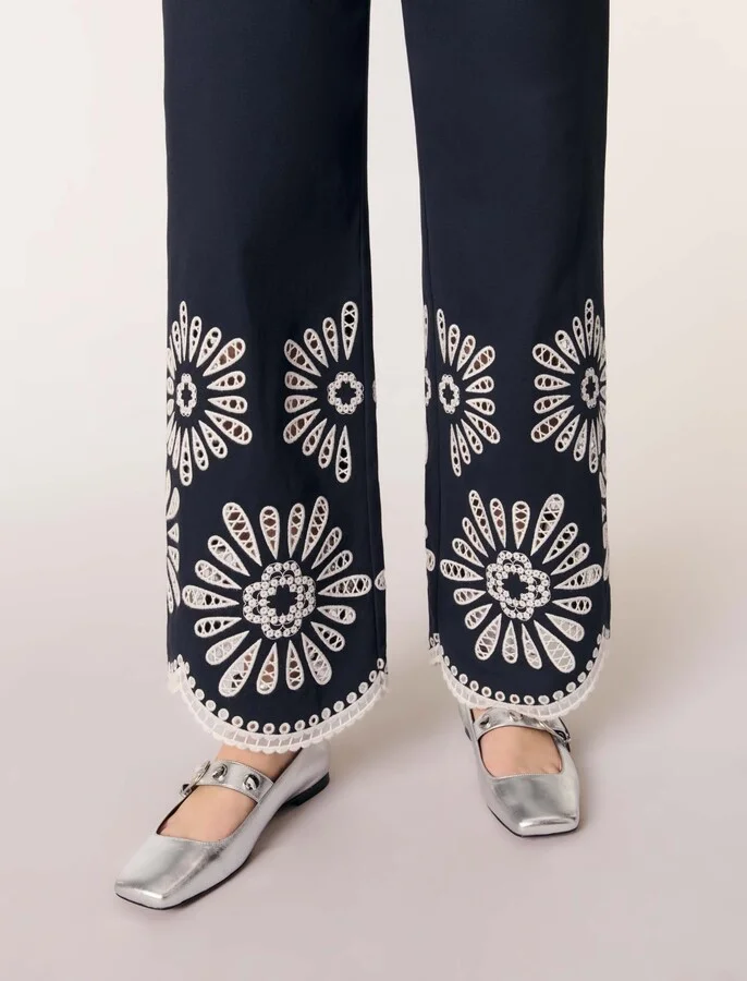 Metallic leather Mary Janes - Image 2