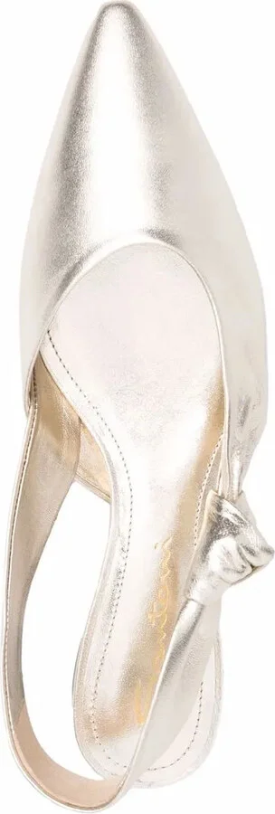 Metallic Leather Sandals - Image 4
