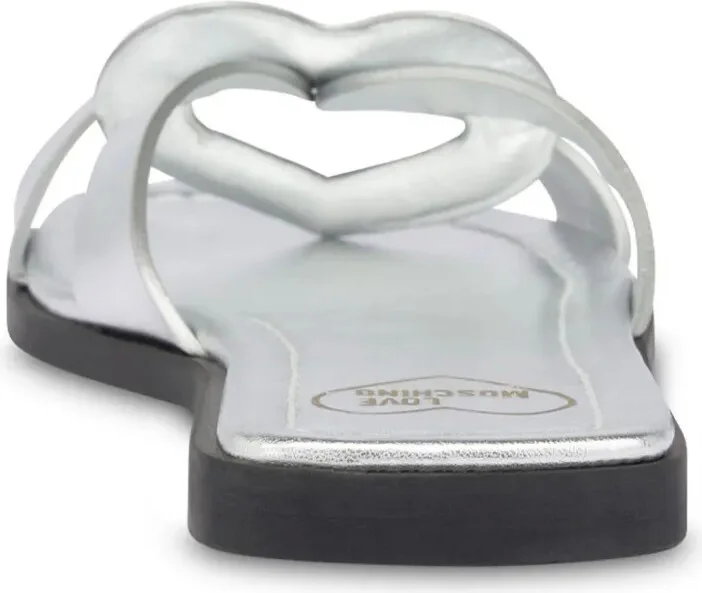 Metallic-Leather Slides - Image 3