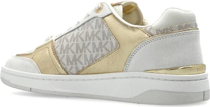 Metallic Leather Sneakers - Image 5