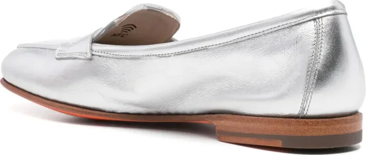 Metallic Loafers - Image 3