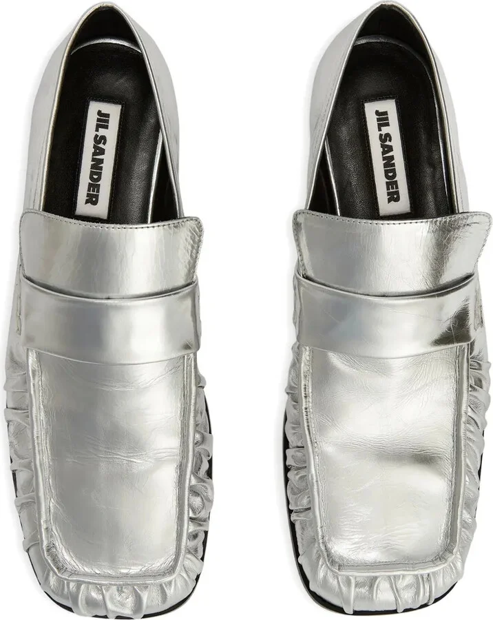 Metallic Loafers - Image 4