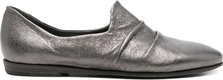 Metallic Loafers