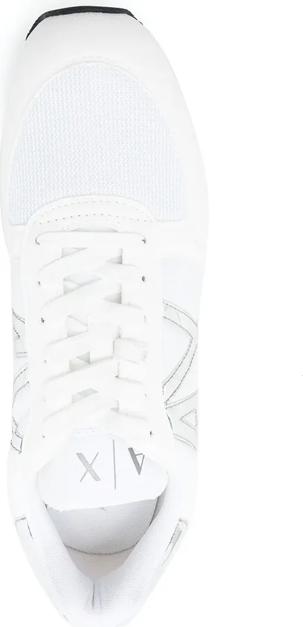 Metallic-Logo Low-Top Sneakers - Image 4