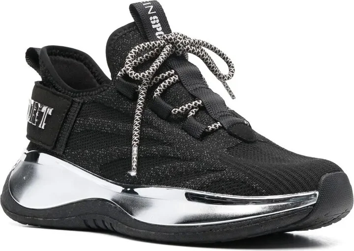 Metallic-Logo Sneakers - Image 2