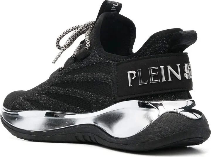 Metallic-Logo Sneakers - Image 3