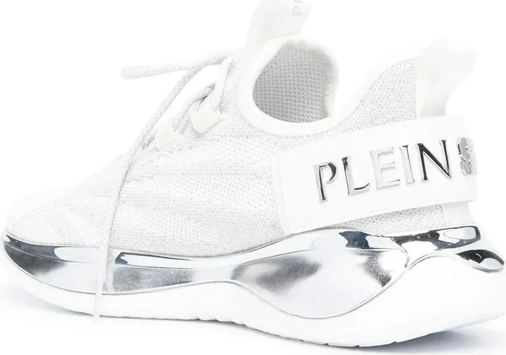 Metallic-Logo Sneakers - Image 3