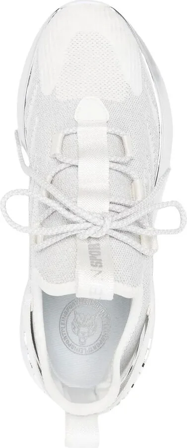 Metallic-Logo Sneakers - Image 4