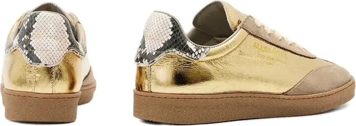 Metallic Low-Top Sneakers - Image 3