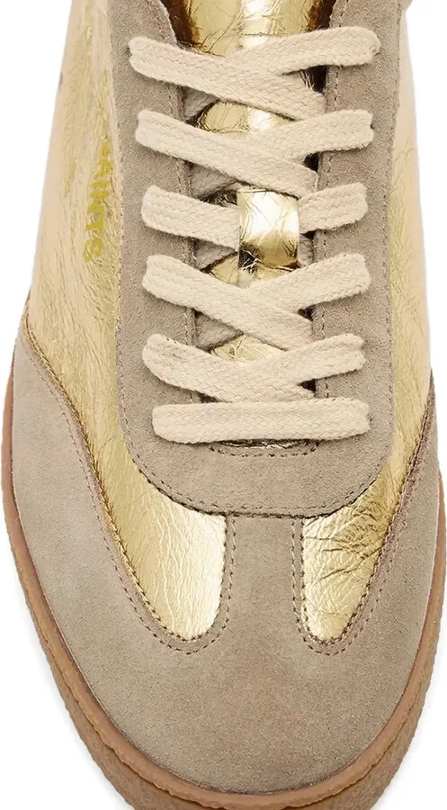 Metallic Low-Top Sneakers - Image 4