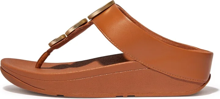 Metallic Medallion Flip Flop - Image 10