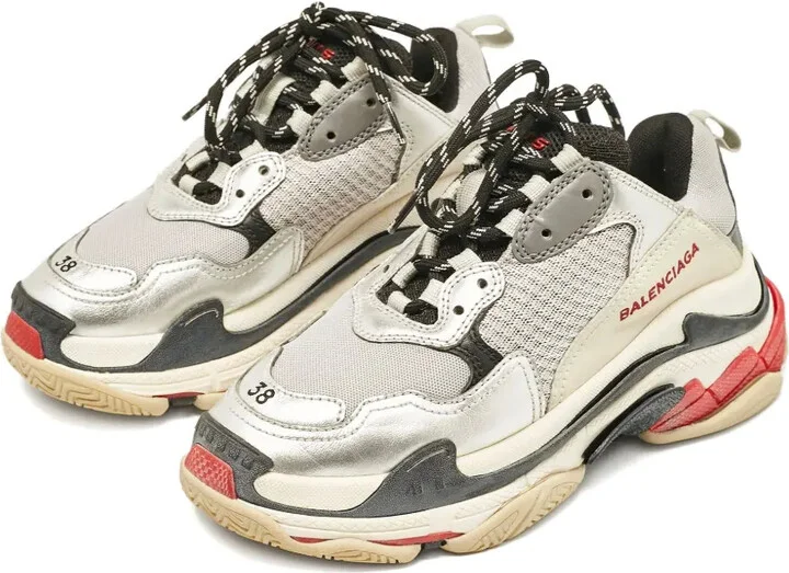 Metallic Mesh Sneakers - Image 3
