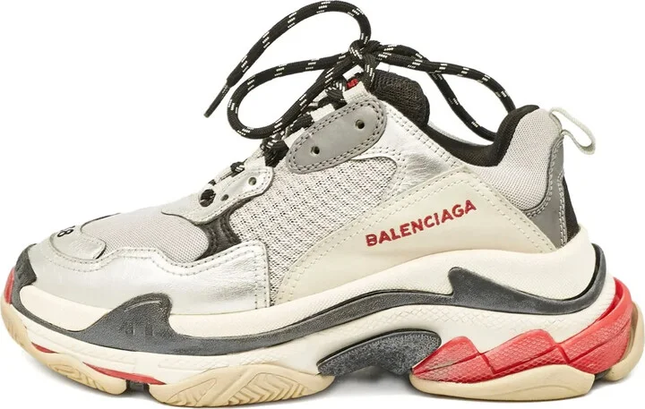 Metallic Mesh Sneakers