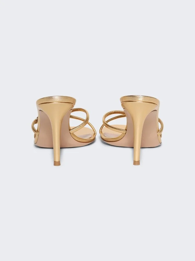 Metallic Mule Sandals Mekong