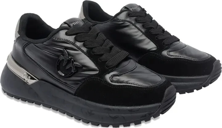 Metallic-Panel Chunky-Sole Sneakers - Image 2