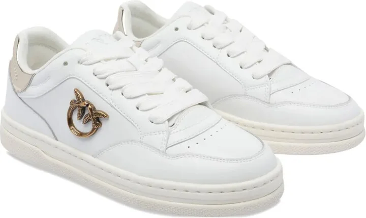 Metallic-Panel Lace-Up Sneakers - Image 2