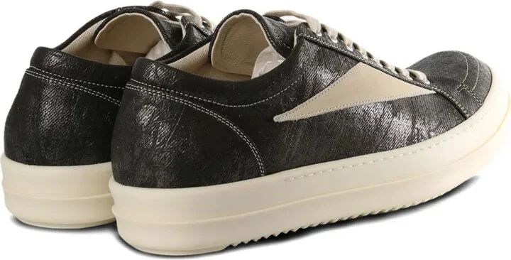 Metallic-Panel Lace-Up Sneakers - Image 3